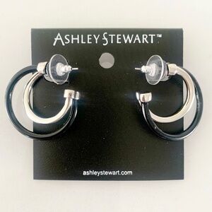 Ashley Stewart Women’s Double Hoop Earrings